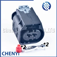 Conector de cable impermeable de 2 pines para automóvil, conector de bocina, conector de bomba de aire 09444021 09444024 736441 03A736434