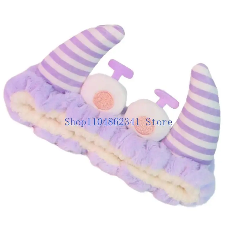 5asd Lovely Devil Cosplay Devil Halloween Party Costume Headbands Make up Headwear