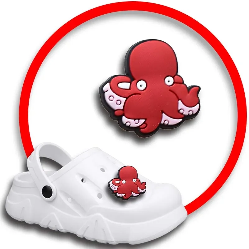 

Упаковка булавок для Crocs, подвески, аксессуары для обуви, нож, искусственное украшение, джинсы, женские сандалии, пряжка, Детские сувениры, мужские значки