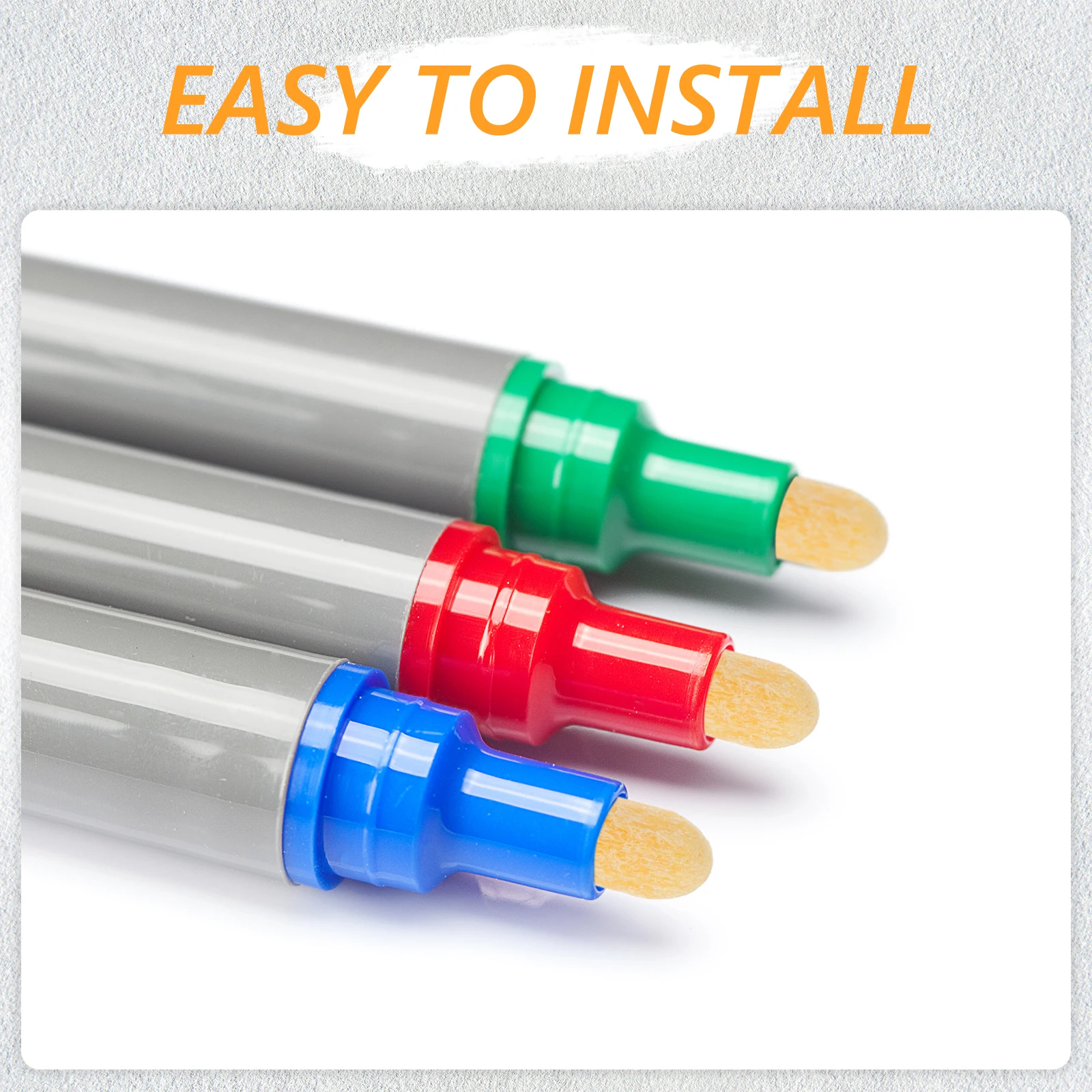 

100Pcs Acrylic Marker Pen Replacement Nibs Soft Nylon Brush Tips Replacements for Painting Craft DIY Art Supplies