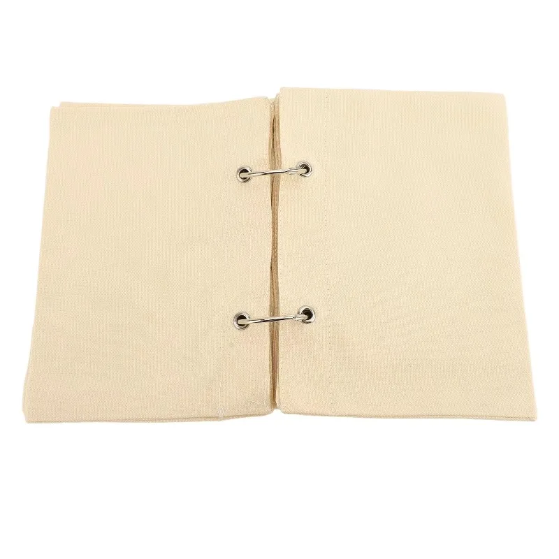 Blank Fabric Sketchbook Linen Folding Portable Travel Journal Fabric Planner Notebook Stitchbook for Drawing Writing Stitchbook