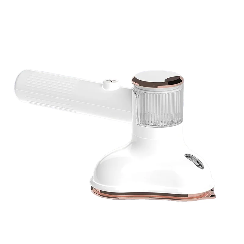 AB43-Mini máquina de planchar portátil - 180 ° Plancha de vapor portátil giratoria, prenda de viaje plegable para ropa de tela