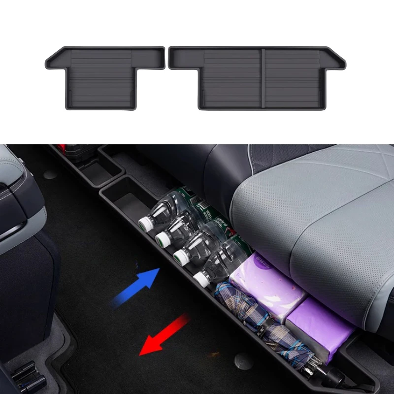 Car Under-seat Storage Box Fit for BYD Leopard 5 Modified Rear Under-seat Storage Box Car Interior Modification Accessories