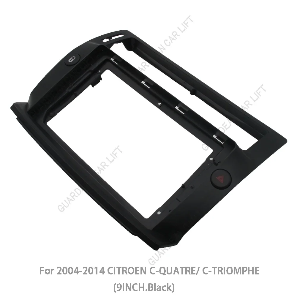 9Inch For Citroen C4 C-Triomphe C-Quatre 2004-2014 Car Radio Fascias Android GPS Stereo Player 2 Din Head Unit Panel Dash Frame - view 4