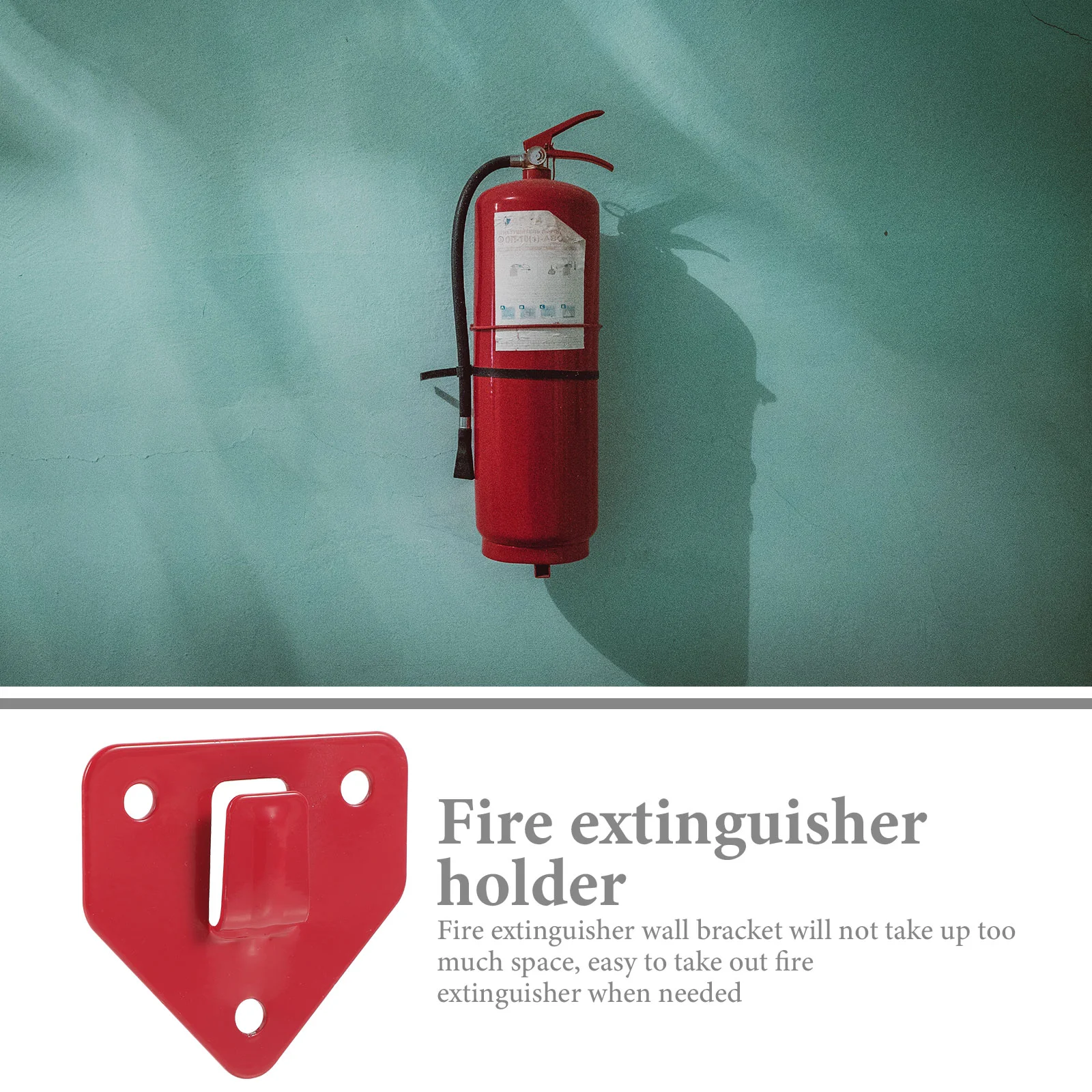 8-teilige Feuerlöscher-Halterung, Wandhaken für Zuhause, universelle Montage aus Eisen, Montagehalterungen