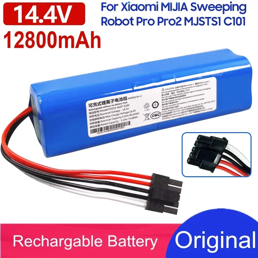 

NEW Original Replacement D099-4S2P Battery For Xiaomi Mi Robot Vacuum-Mop 2 Pro Vacuum-Mop 2 MJSTS1 MJSTP C101 12800mAh