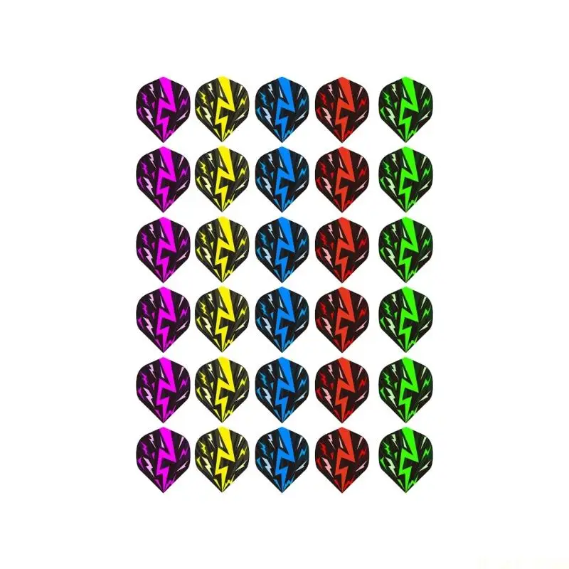 M5TC 30 Pcs Darted Flights Replacement Tail Wing Darted Accessories Darted Tail
