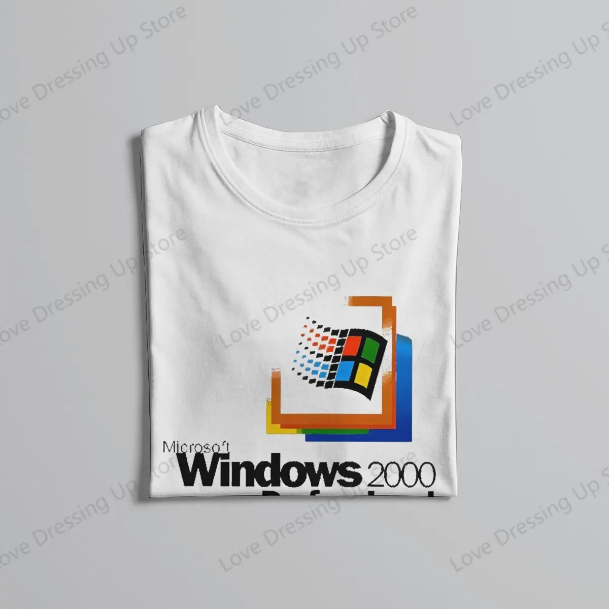 Windows 95 Computer System Accessories Windows 2000 Startup T Shirt Punk Men Tees Summer Clothing COTTON O-Neck TShirt