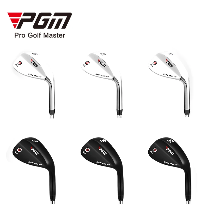 

PGM Stainless Steel Cnc Milled Golf Sand Wedge Club Featuring a Full Range of Wedge Lofts from Degree 50 to 64