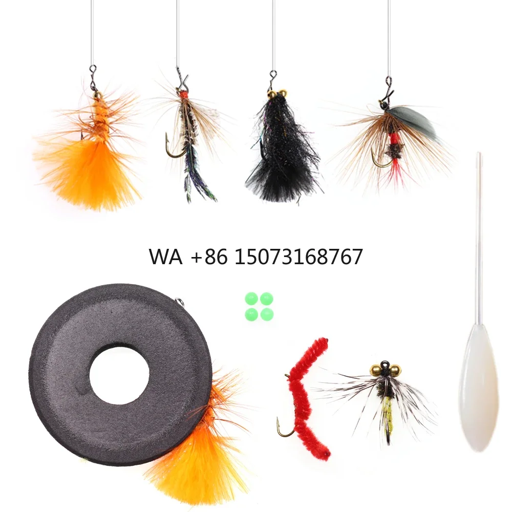 

Tied Fishing Fly Float Rig Set for Sea Trout Rainbow Trout Fishing Normal Rod / Reel Fishing Lure Bait Hook Rigs