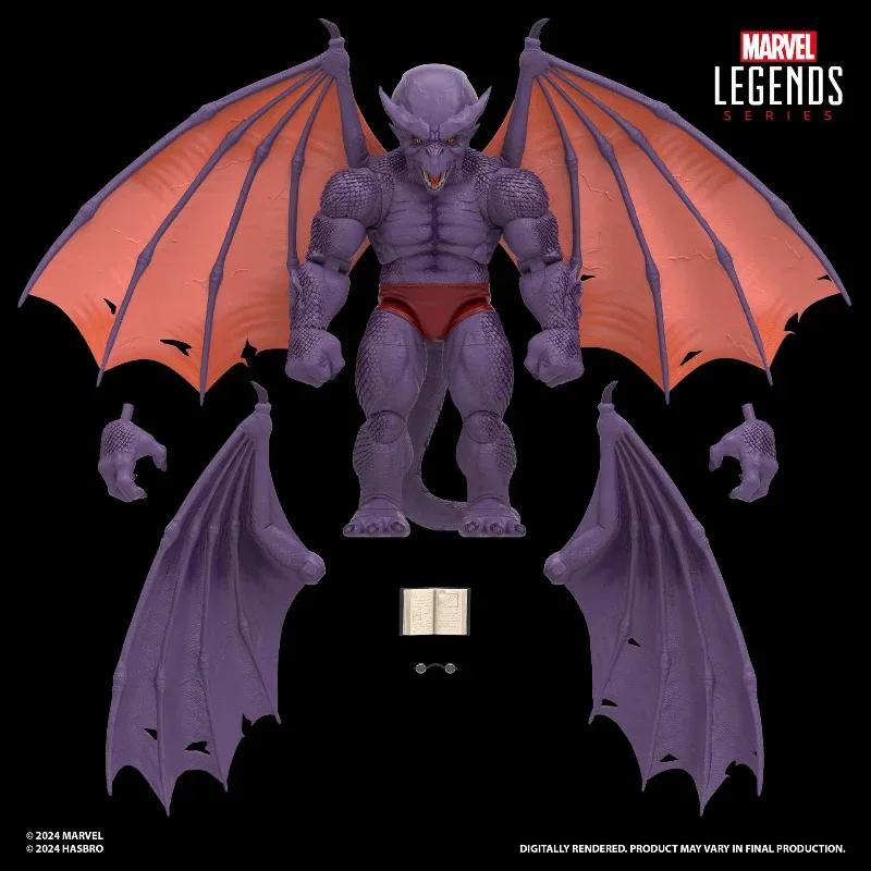 In Stock Hasbro MarvelLegends Fantastic Four Dragon Man 10-inch Doll Collection Gift