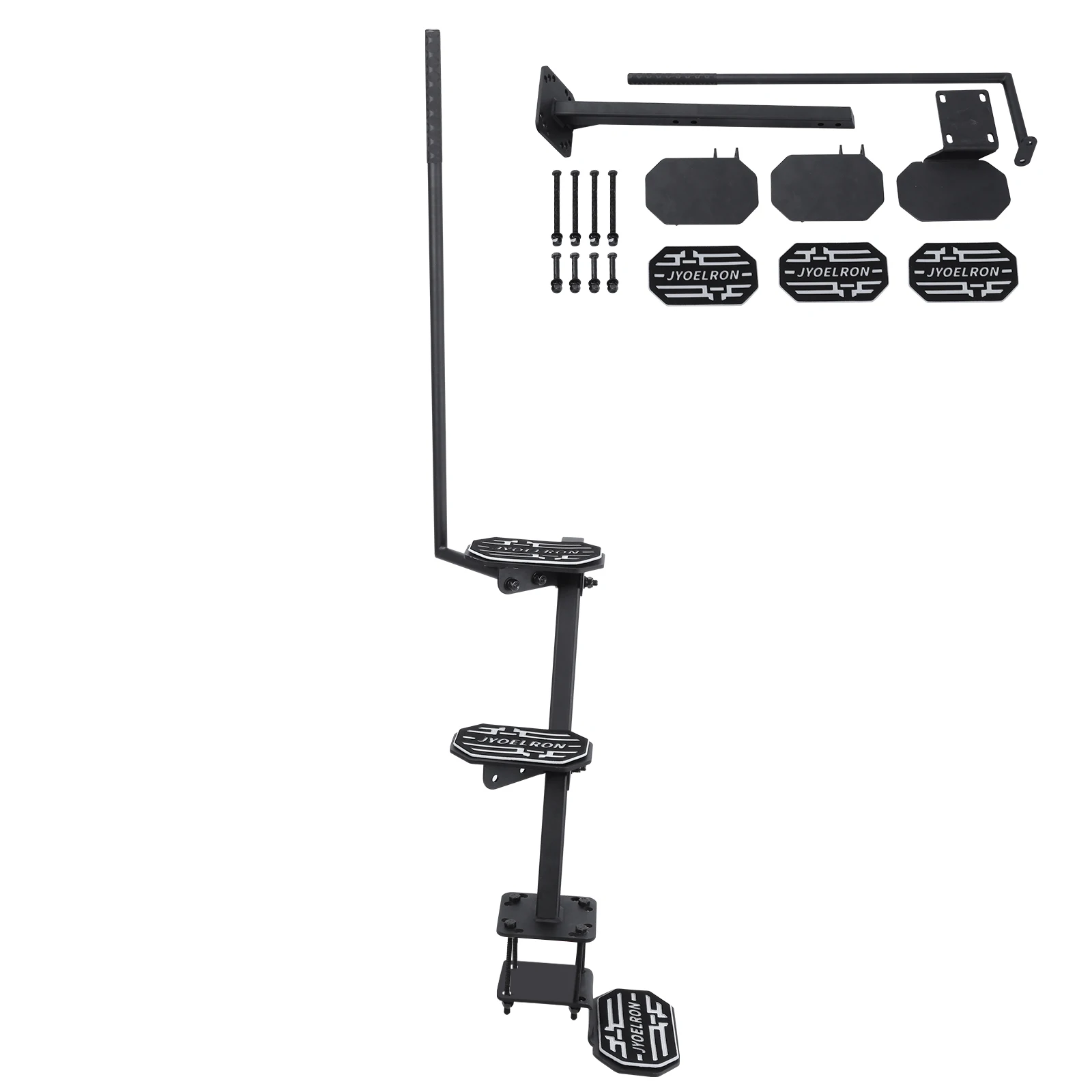 

Усиленная морская лестница-ступенька с поручнями, нескользящая, грузоподъемность 450 фунтов, для лодок, причалов и спуска на воду