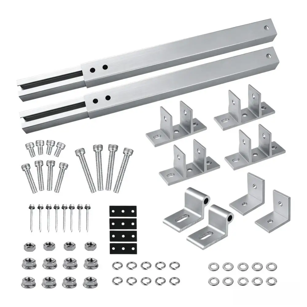 Photovoltaic Solar Panel Mount Adjustable Aluminum Rack For For Xianghengyuan System Roof Ground Support Hardware Kit