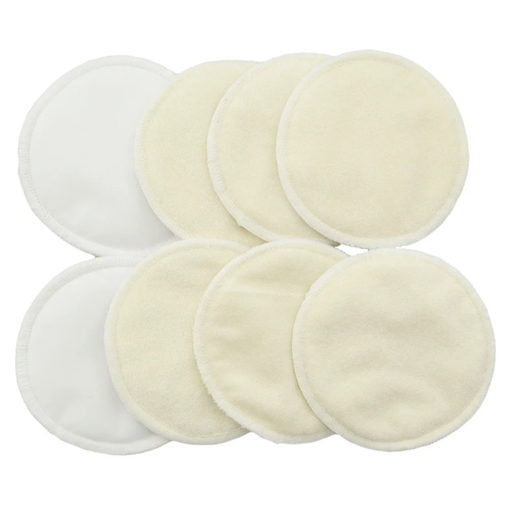 

8 Pcs Nursing Pads Bamboo Instant Suction Comfortable 1200X1200X030CM Soft Reusable