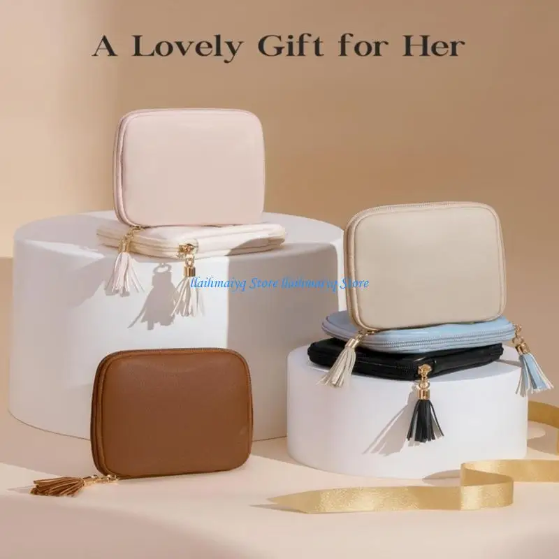 573B Jewelry Organizers with PU Exterior and Plush Interior for Handbags Suitcases