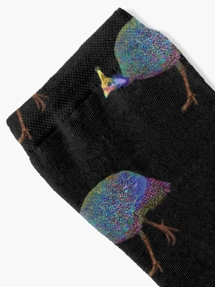 Splash Guinea Fowl Socks sport valentine gift ideas summer Ladies Socks Men's