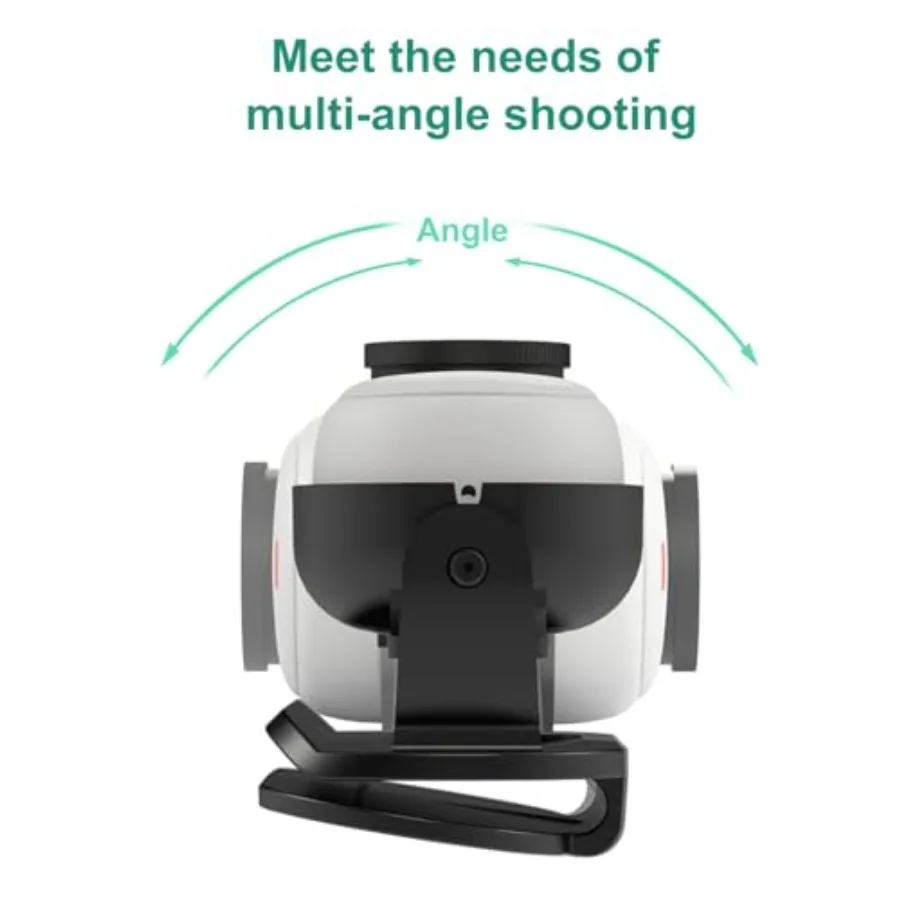 PULUZ – Clip de capuchon de caméra, support de montage magnétique pour Insta360 GO3, Clip de chapeau à dégagement rapide, fixable au chapeau ou au dos