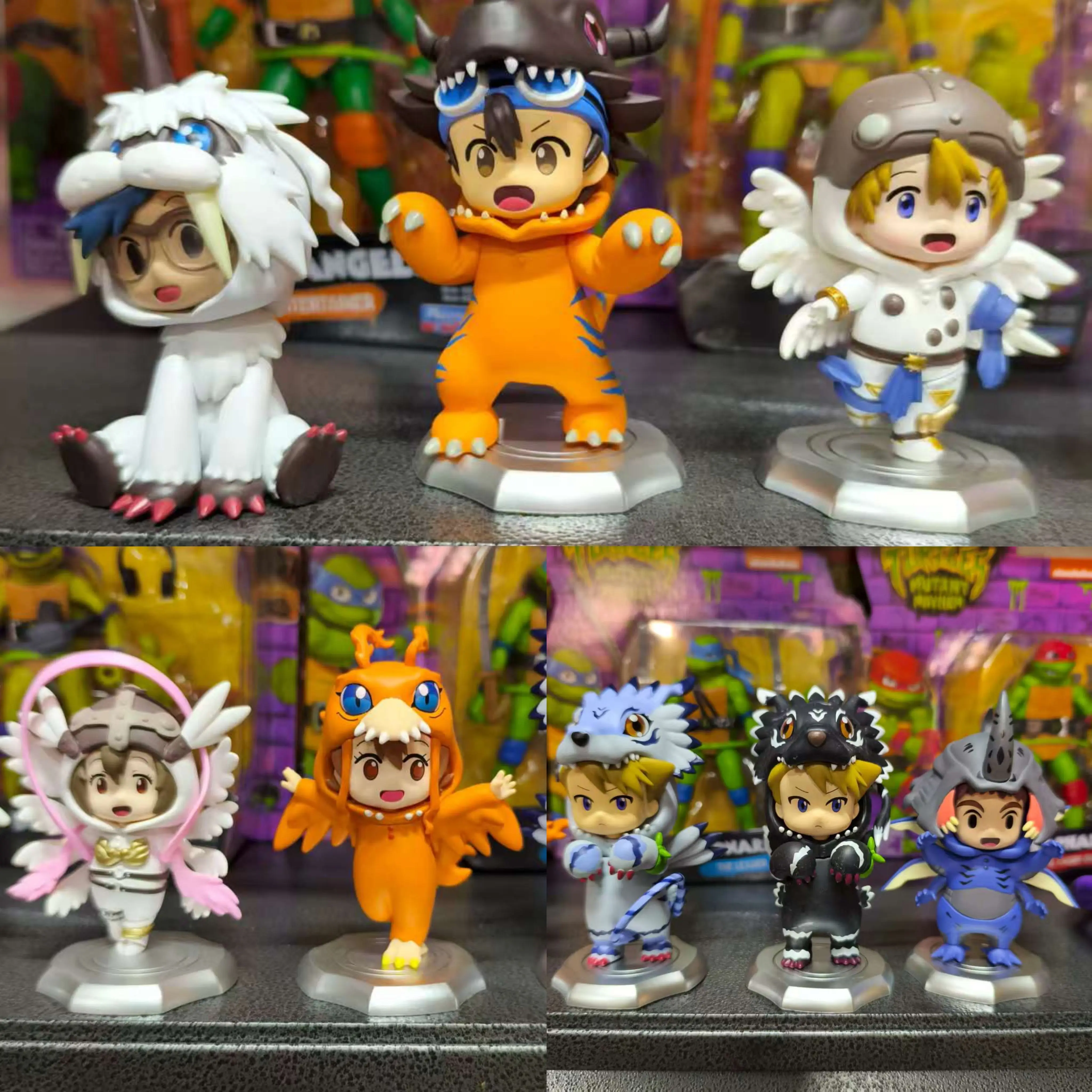 バンダイ純正ルースアイテム: デジモンアドベンチャー2 コスチュームブラインドボックス - 本物のフィギュア人形、グッズ