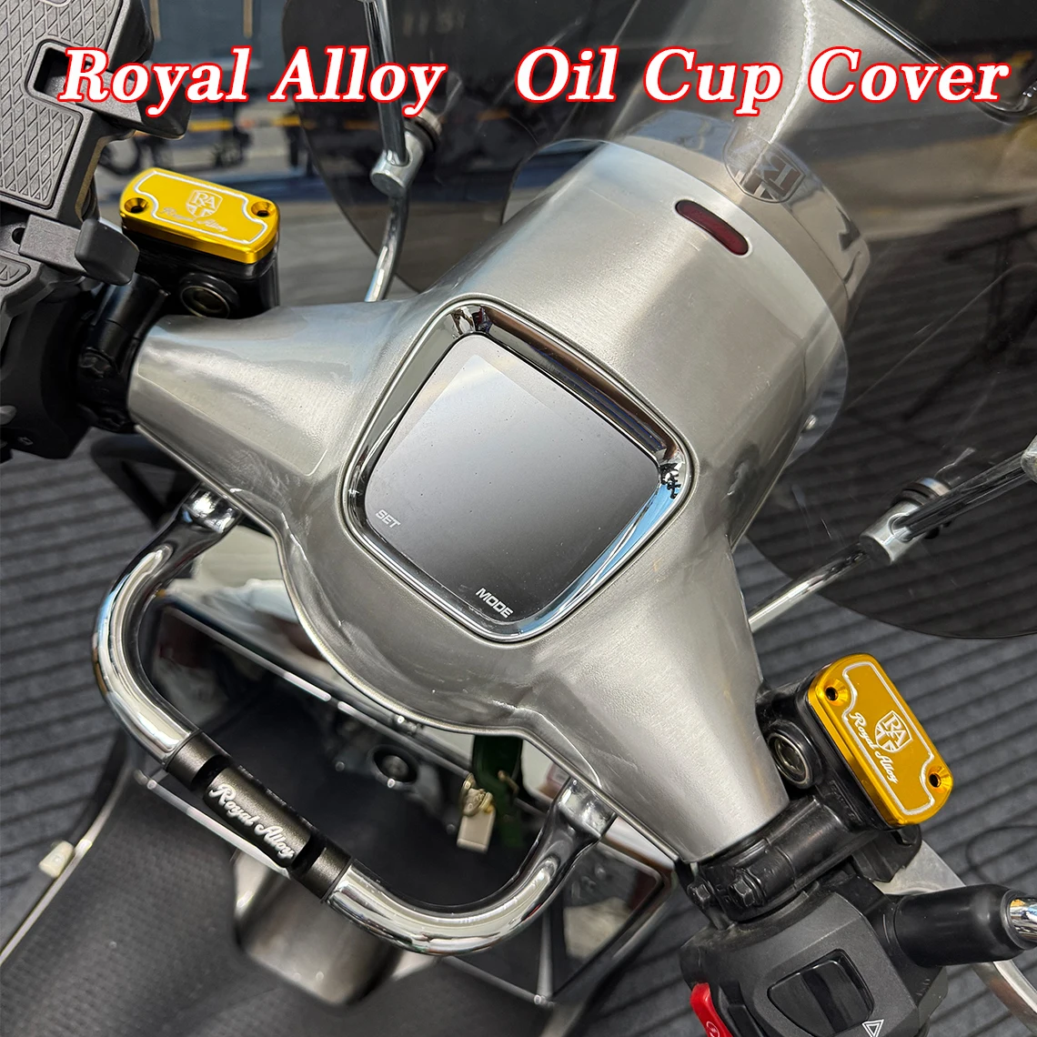 

For Royal Alloy Motorcycle GP150 250 RA GP300 TG150 TG300 TG250 TV175 JPS 150 JPS300 Brake Oil Pump Upper Cover Oil Cup Cover
