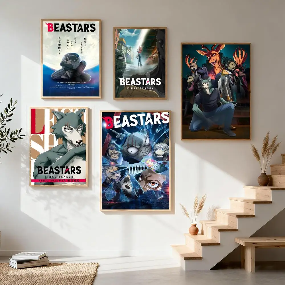 Póster de Drama BEASTARS, gran oferta, póster HD, arte de pared, decoración nórdica de alta calidad para el hogar, sala de estar