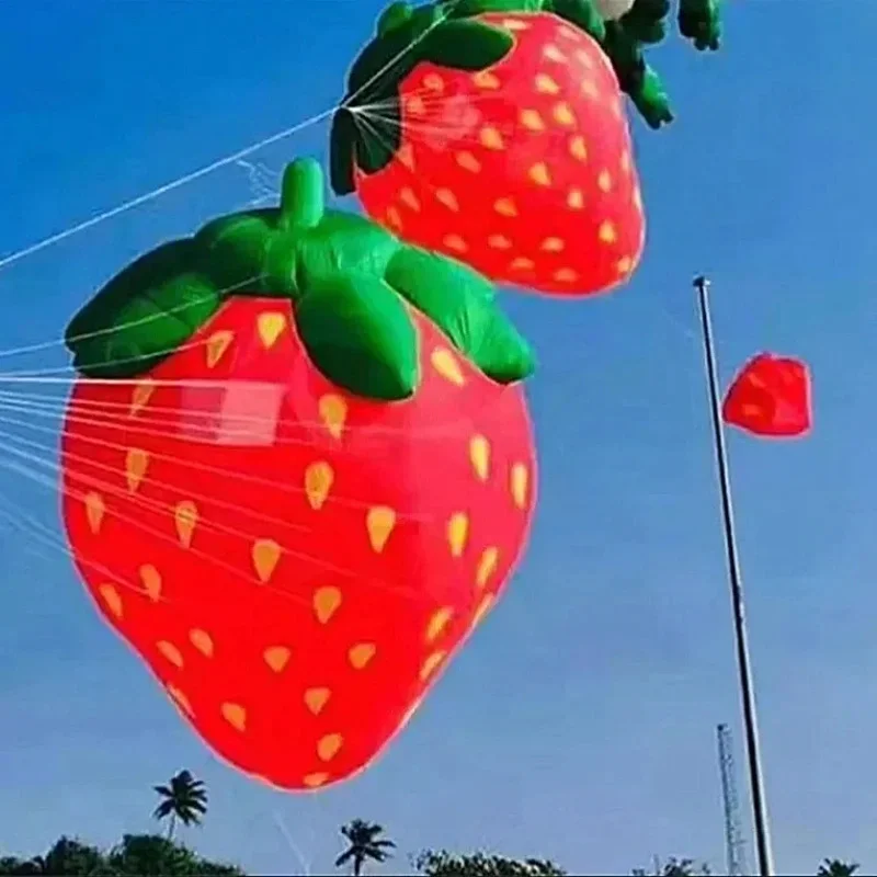 

Free shipping 3.5m 5m strawberry kite large adult Kite wind pointer kites for adults outdoor toys windsurf inflatable garden toy