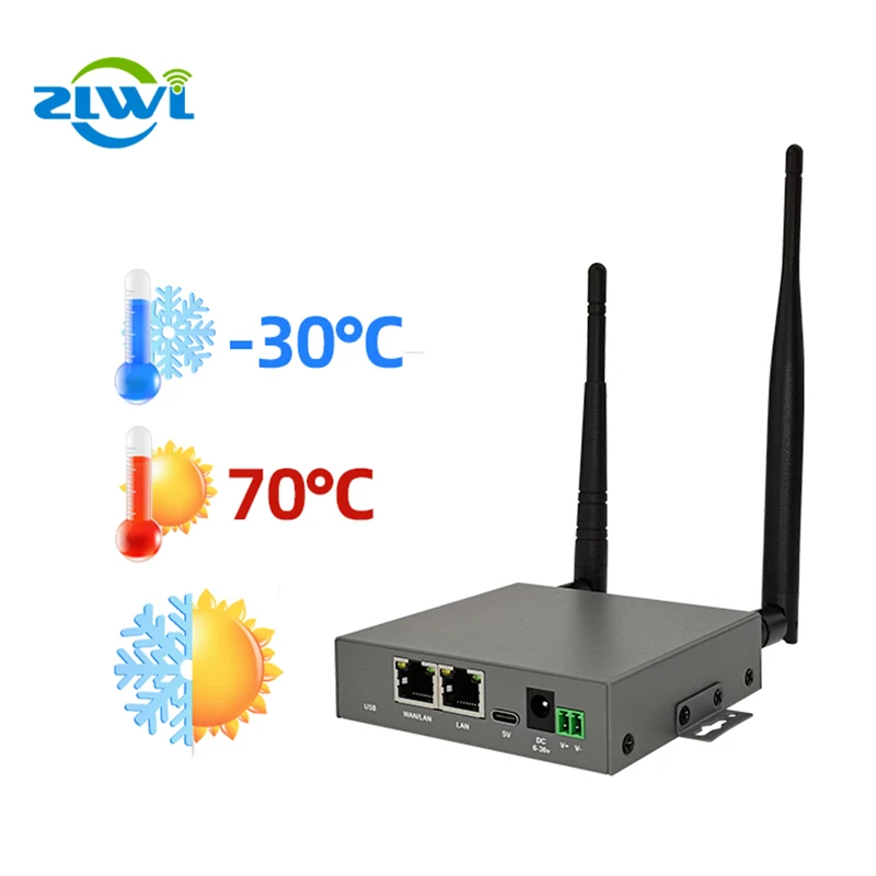 ZLWL Factory IR1000 Industrial 4G LTE Wifi  Wireless Economic Router with Sim Card and One Modem Support Different Country Bands