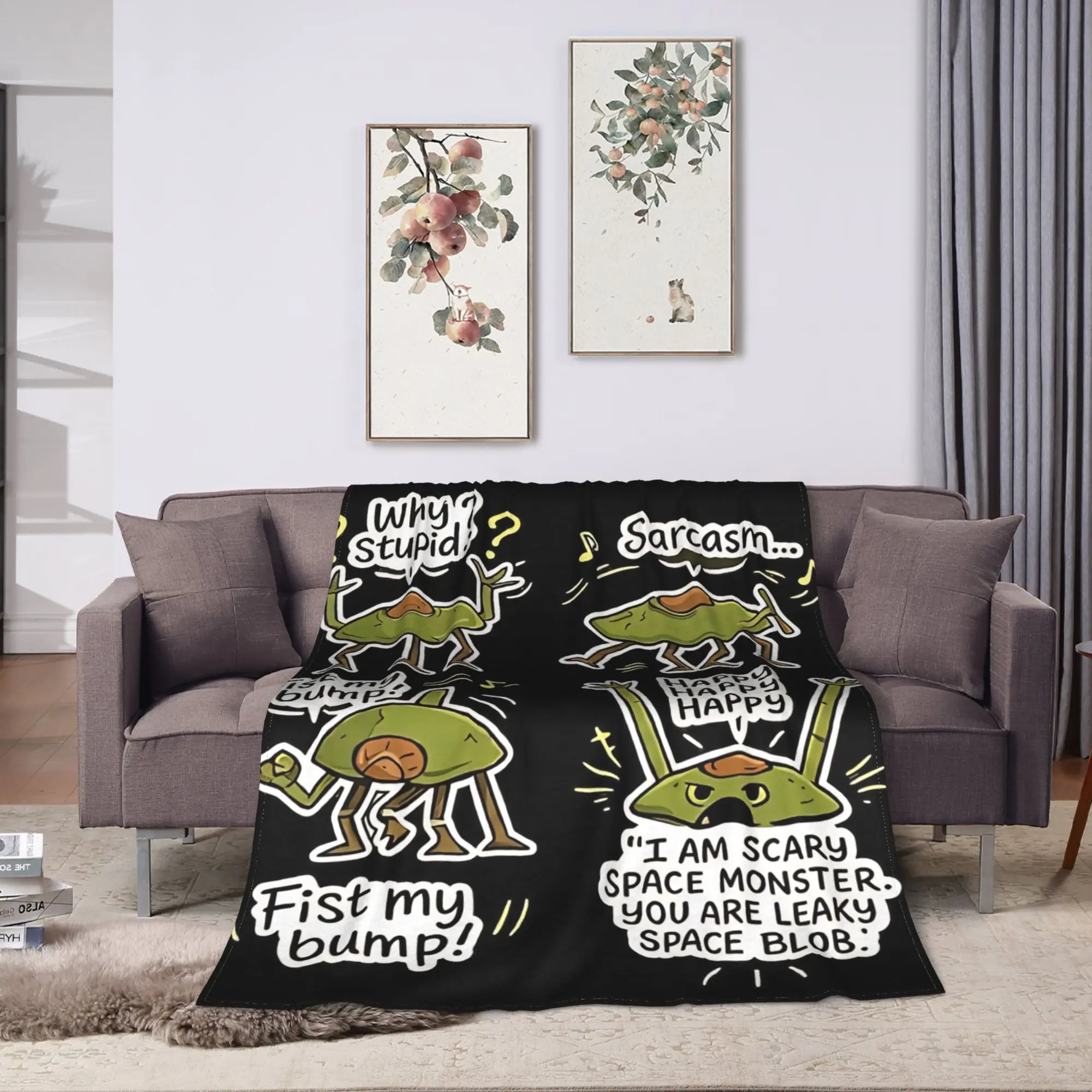 Project Hail Mary Amaze Plush Blanket Students  Flannel Throw Blanket For Home Decor Warm Design Quality Bedspread Gift