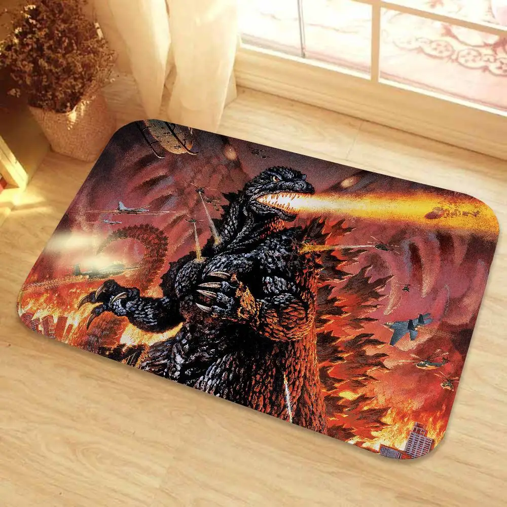G-Godzillas الكلمة حصيرة مطبوعة السجاد الكبير غرفة المعيشة وغرفة النوم السجاد الحمام المضادة للانزلاق الباب الحصير السجاد الصغيرة