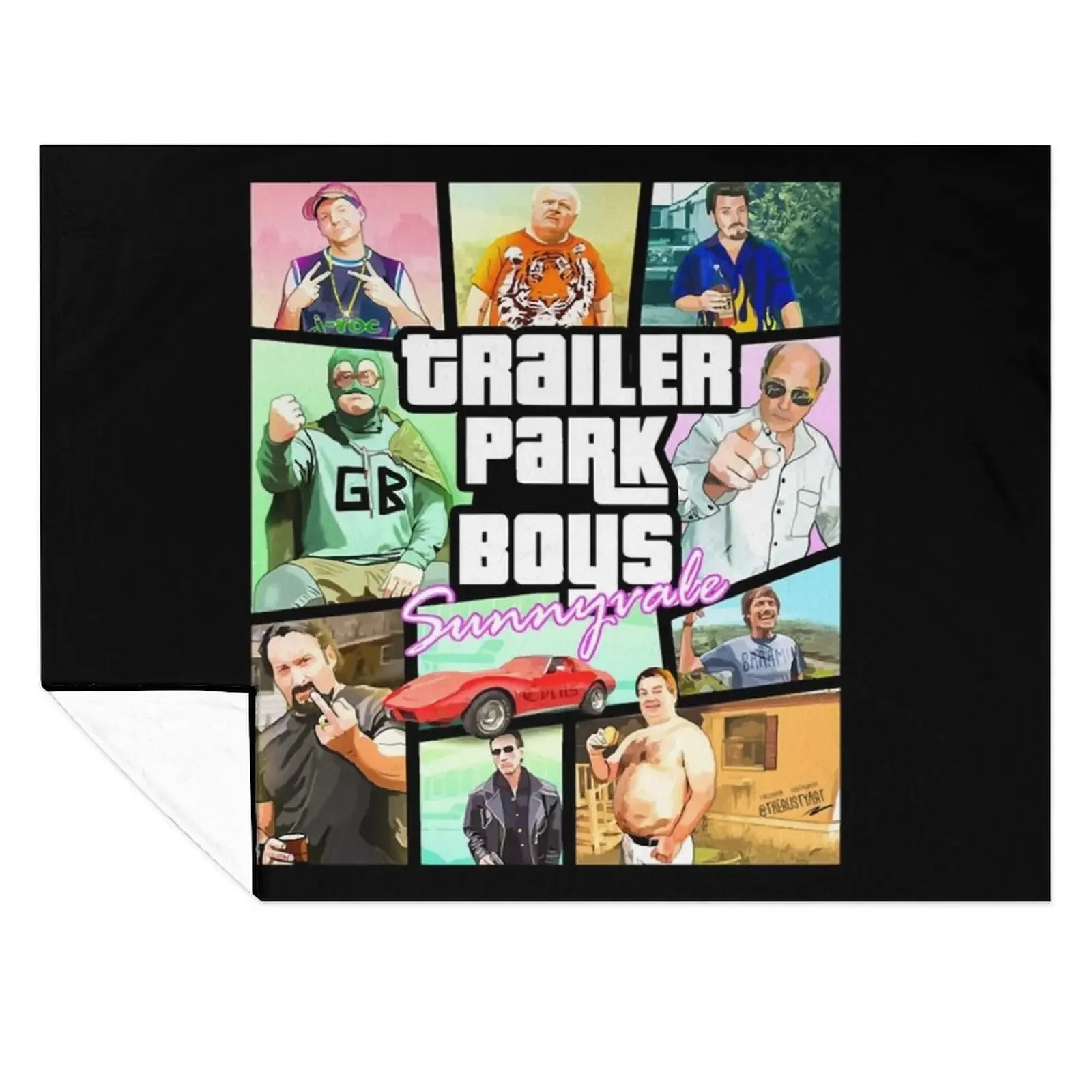 

Comedy Tv Series Movie Canadian Canadado Mockumentary Ricky Game Art Poster Custom Design Gifts Throw Blanket Designers Blankets