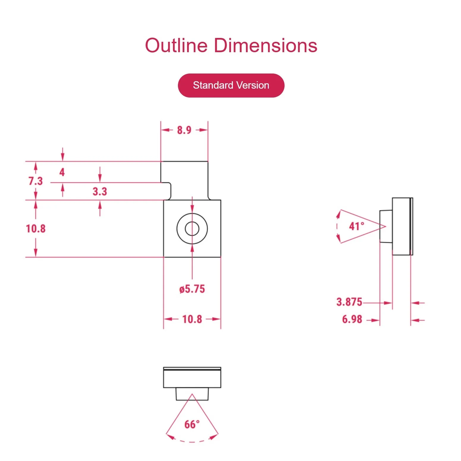 Modul Kamera Raspberry Pi Resmi 3 Rakitan Sensor Fokus Otomatis Pilihan Sensor IMX708 untuk Fungsi FOV dan Penglihatan Malam