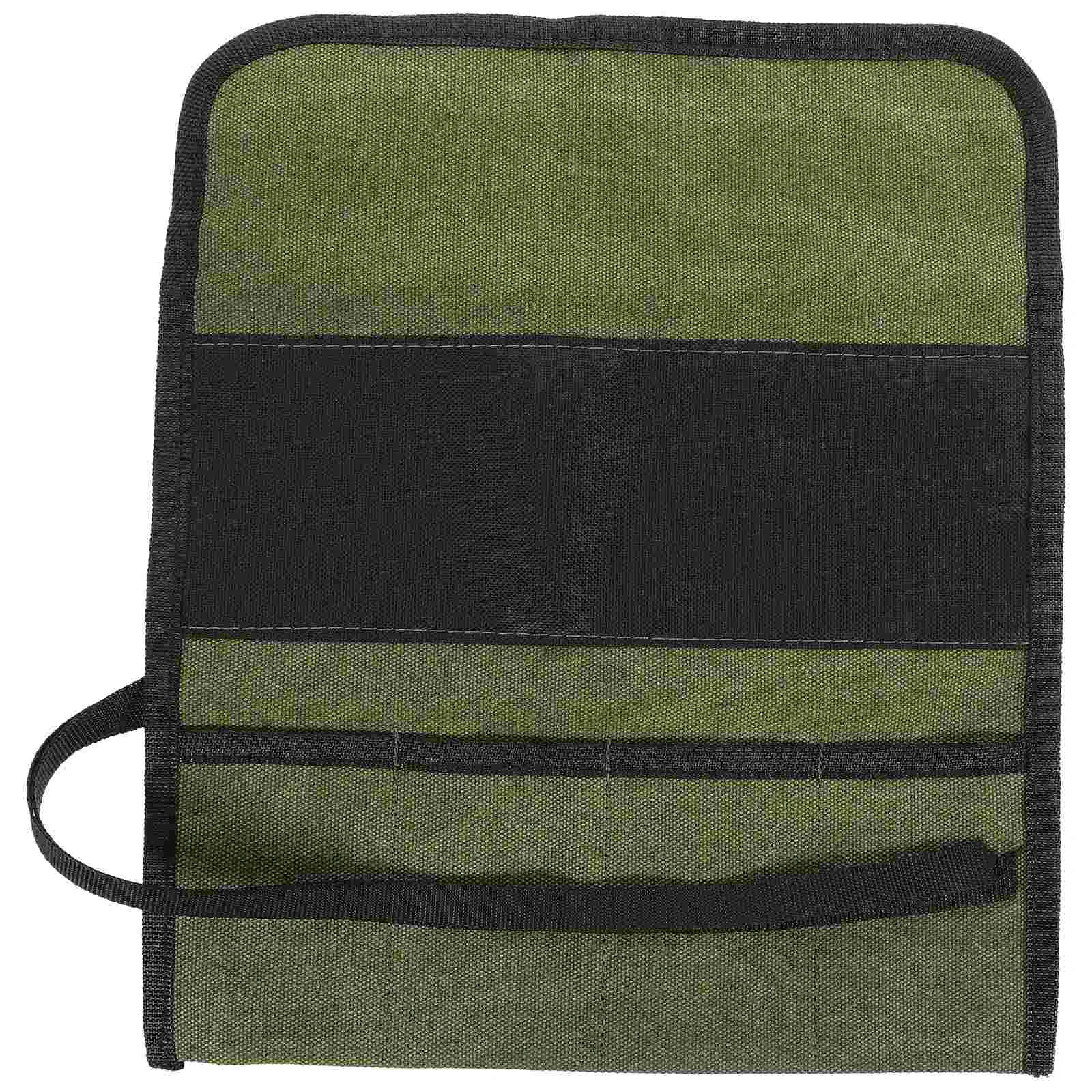 10PCS Heavy Duty Woodworking ganizer Bag Multi Purpose Canvas Pouch Tool Roll ganizer for Storage Tools Tool Roll Bag