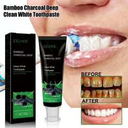 100g Bamboo Charcoal Black Toothpaste Deep Clean Mint Flavor Teeth Whitening Teeth Cleaning Effective Whitening Toothpaste