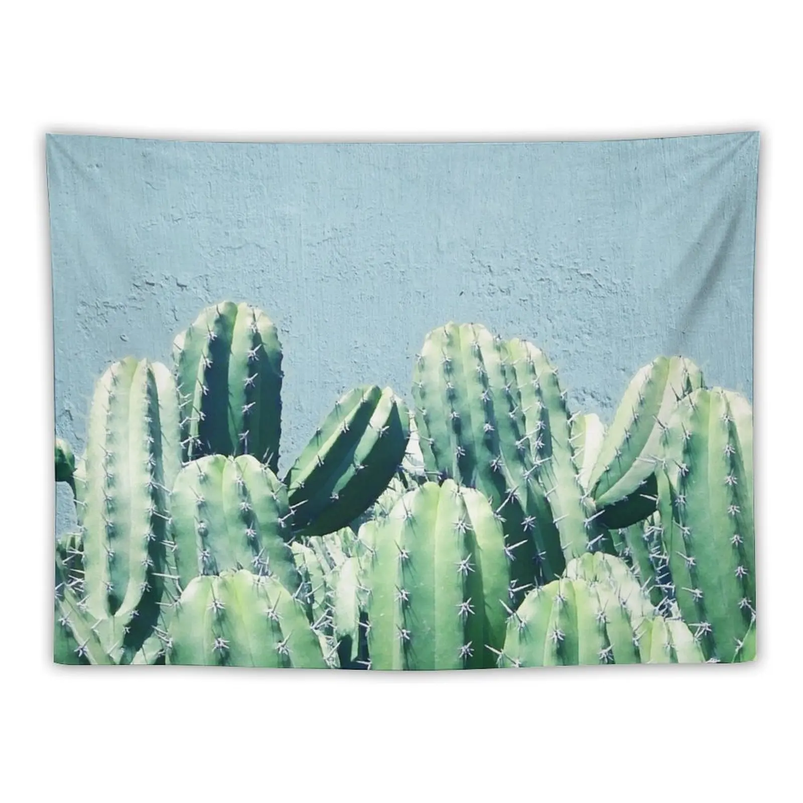 

Cactus & Teal #redbubble #lifestyle Tapestry Aesthetic Room Decors Wall Hangings Decoration Tapestry