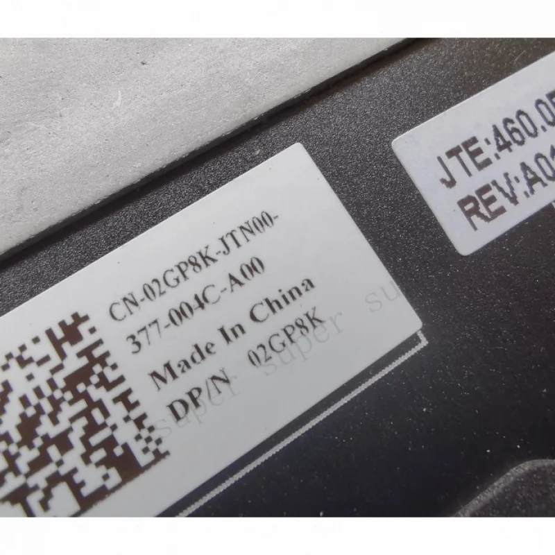S+   Case 0VJ9HD 02GP8K 0T9JW3 0DX6G7 0NC97W 0T5NCC 07RJMC for Dell Alienware M16R1