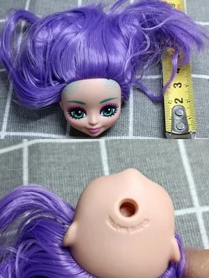 1/6 27cm doll barbi head gift for girl collection toy with hair baby head make-up nuannuanmengwu dongcheng qibaoleyuan