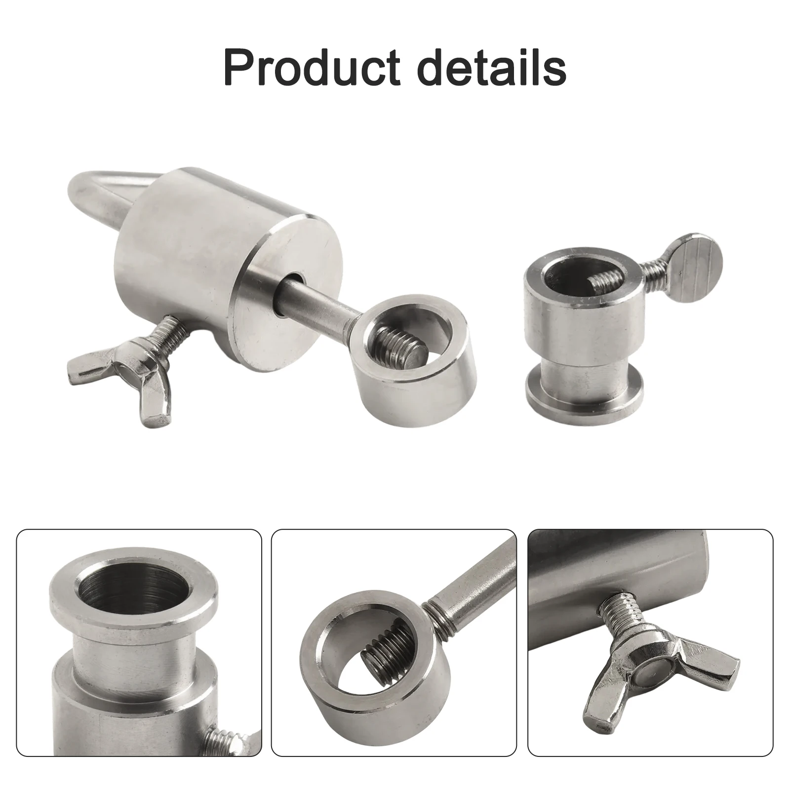 

Brand New Weight Balancer L-shaped Bar BBQ Oven Balance Skewer Limiter Rotisserie Roast Chicken Stainless Steel