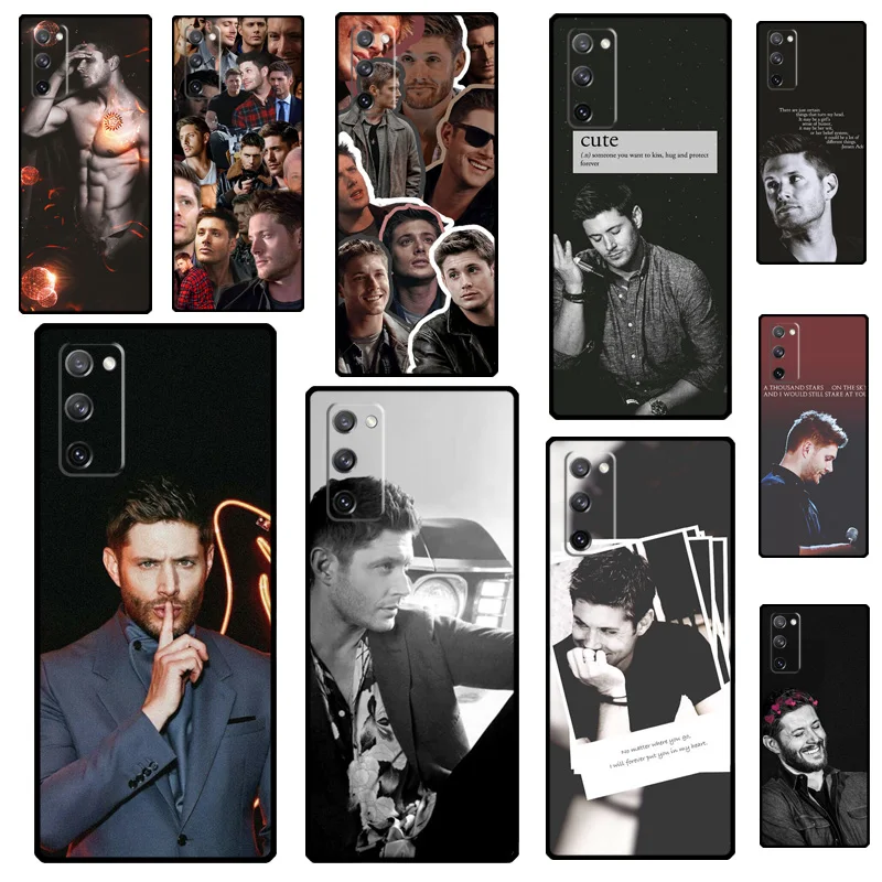 Actor Jensen Ackles Case For Samsung Galaxy S26 Ultra S25 S23 S22 S21 S24 Ultra Plus S10 S20 FE S25 FE Back Cover