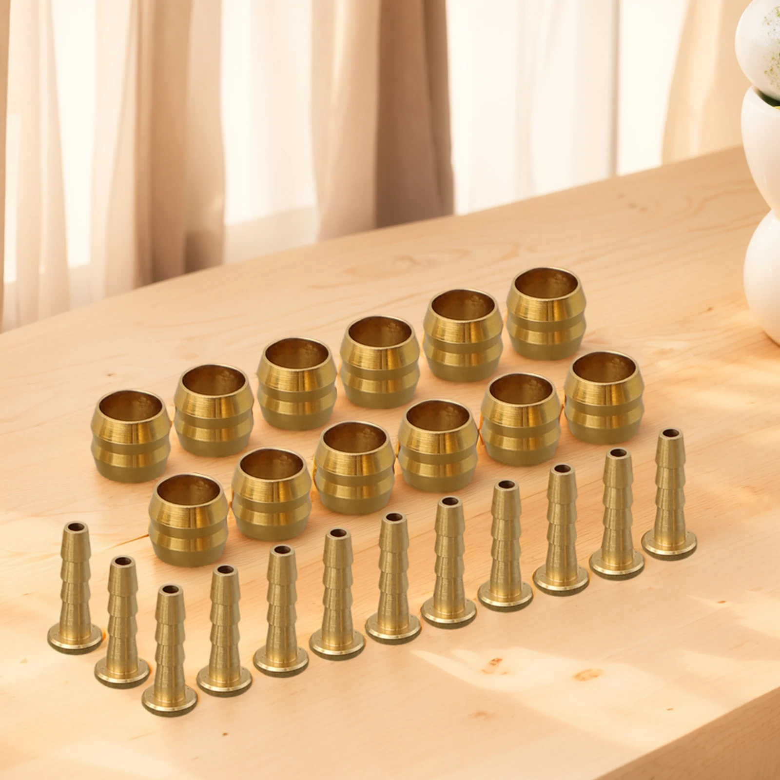 

12PCS Brass Olive and Steel Inserts for Bicycle Brake Connection Suitable for BH59/BH90 Designed for High Performance