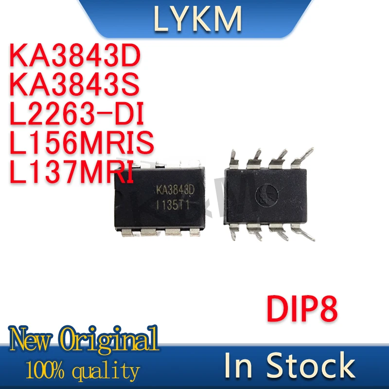 10/PCS New Original  KA3843D KA3843S L2263-DI L2263-D1 L156MRIS L137MRI DIP8 In Stock