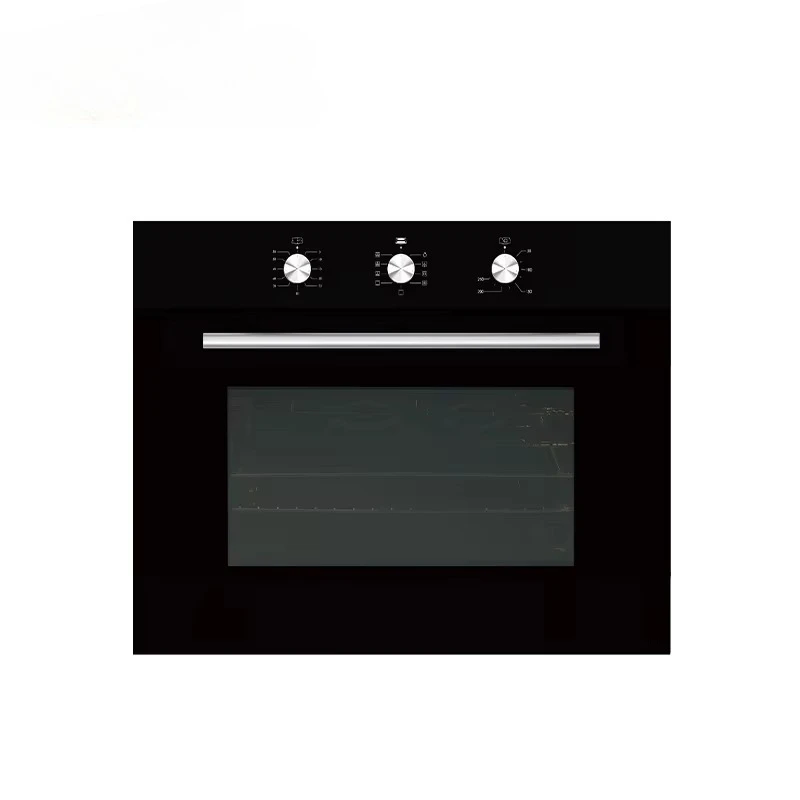 Factory Price Embedded Gas Oven 80L Capacity Stainless Steel Multifunctional Embedded Gas Oven Kitchen Appliances