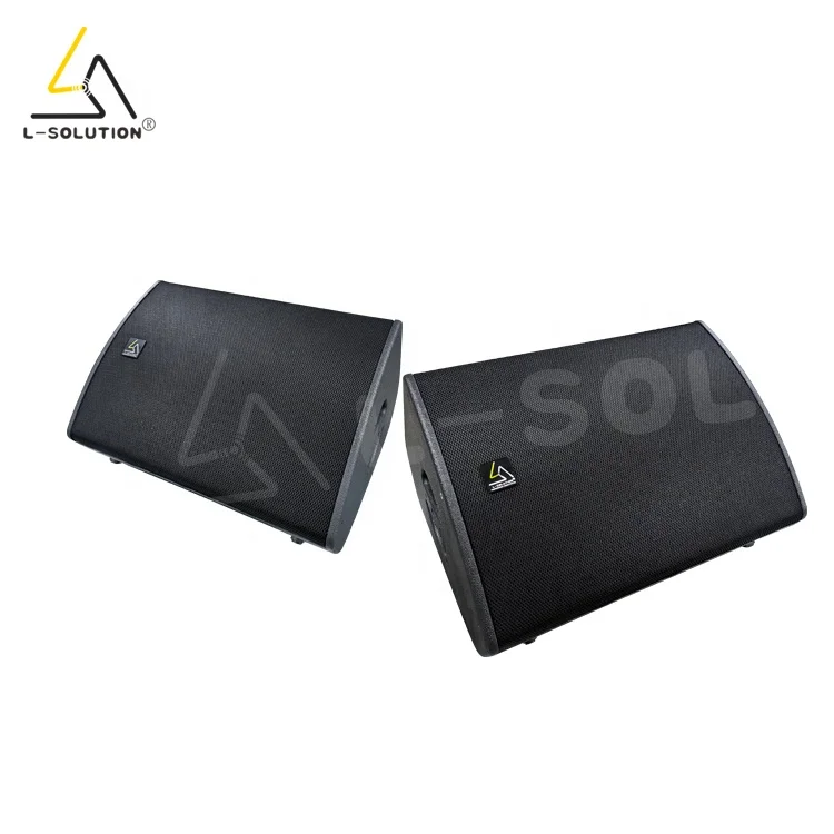 2200W 2-Piece X15 Wooden Passive Monitor Speakers Neodymium Magnet Stage Sound System 8ohm Impedance For Stage Use