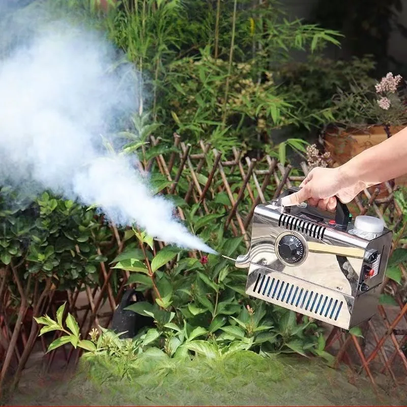Beekeeping Electric Fumigator Mite Control Smoke Atomizer for Large & Small Mites Waterproof Complete Set