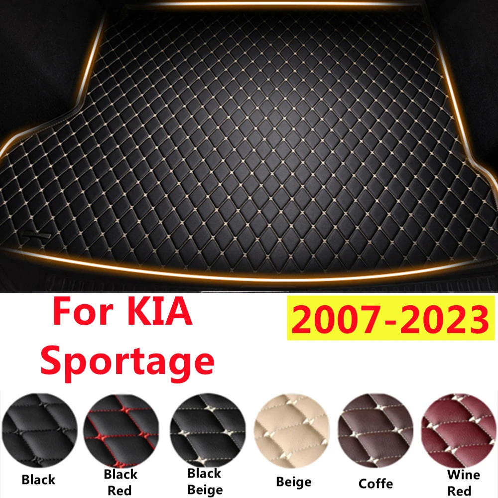 

Кожаный коврик для багажника автомобиля SJ XPE, подходит для KIA Sportage 2023, 2016, 2015, 2014, 2013-2007