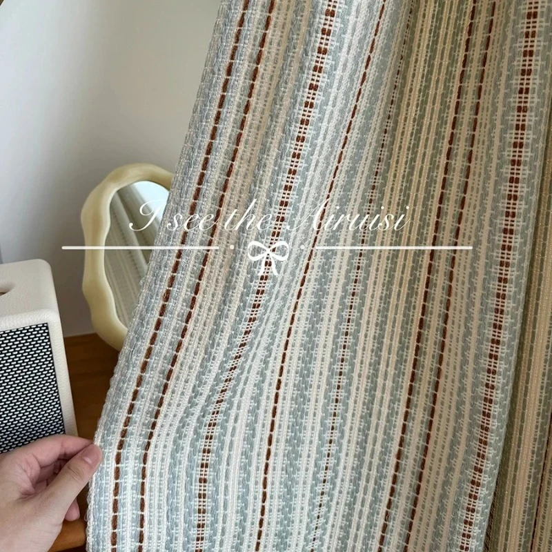 

Custom Size Fashion Luxury European Curtains for Living Dining Room Bedroom Dopamine Braided Children's French Medieval