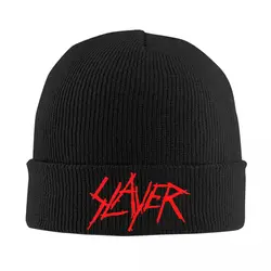 Slayers Logo Knitted Hat Beanies Autumn Winter Hats Warm Unisex Color Cap Men Women