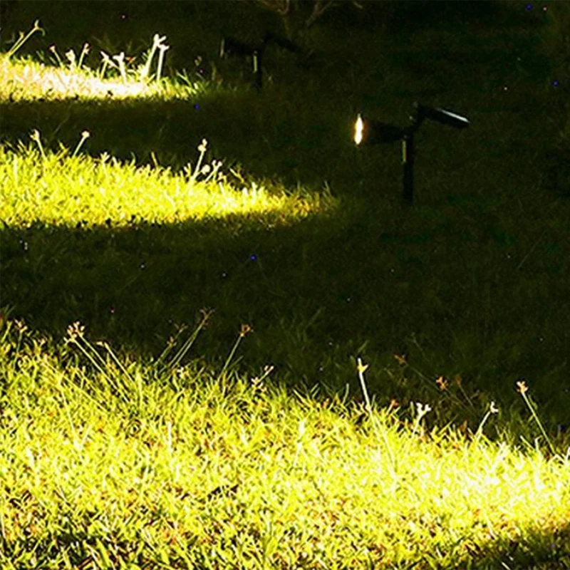 Zonne-Lamp Buitenverlichting Veranderende Grond Tuinieren Tuin Licht Waterdicht Landschap Spotlights Tuin Decoratie Gemakkelijk Te Gebruiken