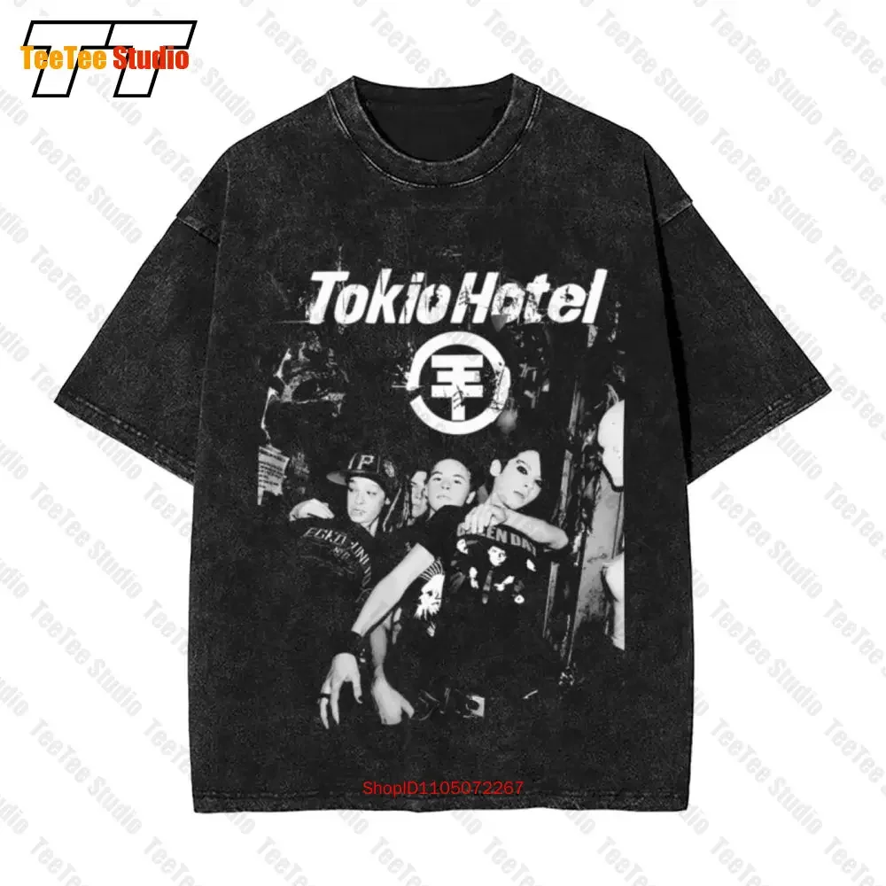 

Винтажная футболка большого размера Tokio Hotel Signatures Music Ha0946 2TDT