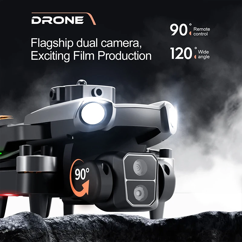 All-round Obstacle Avoidance S119 Quadcopter Drone with Optical Flow Positioning, and, Electronic Control Dual  Cameras.