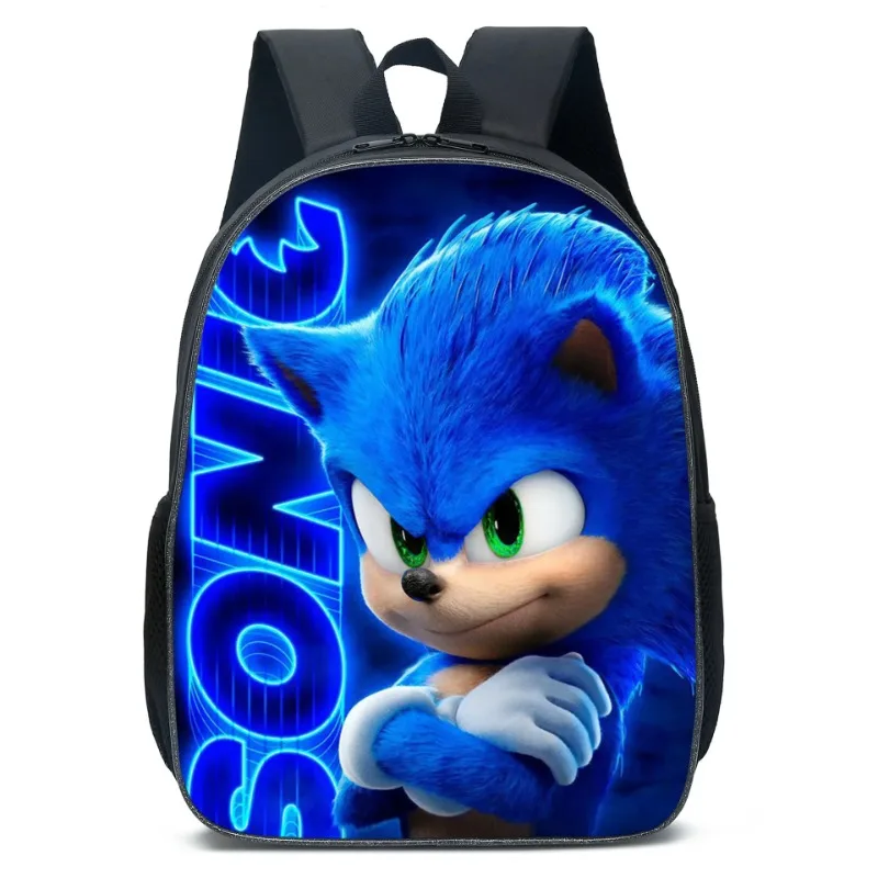 Sonic SONIC Primary and Secondary School Bags Children's Sports Backpack Lightening Backpacks Anime Cartoon Mochila