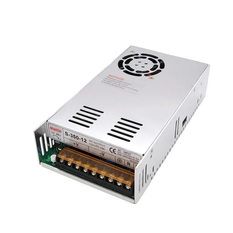 

NES/S-350W400-24v15a Industrial 5V Monitor 12v Transformer DC Switching Power Supply Box 48v